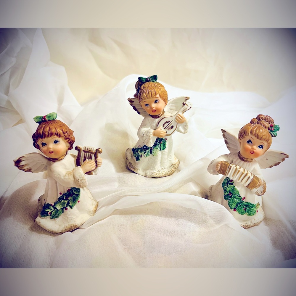 SOLD Vintage Christmas Choir Angels #5252